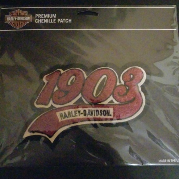 Harley Davidson 1903 Chenille Patch